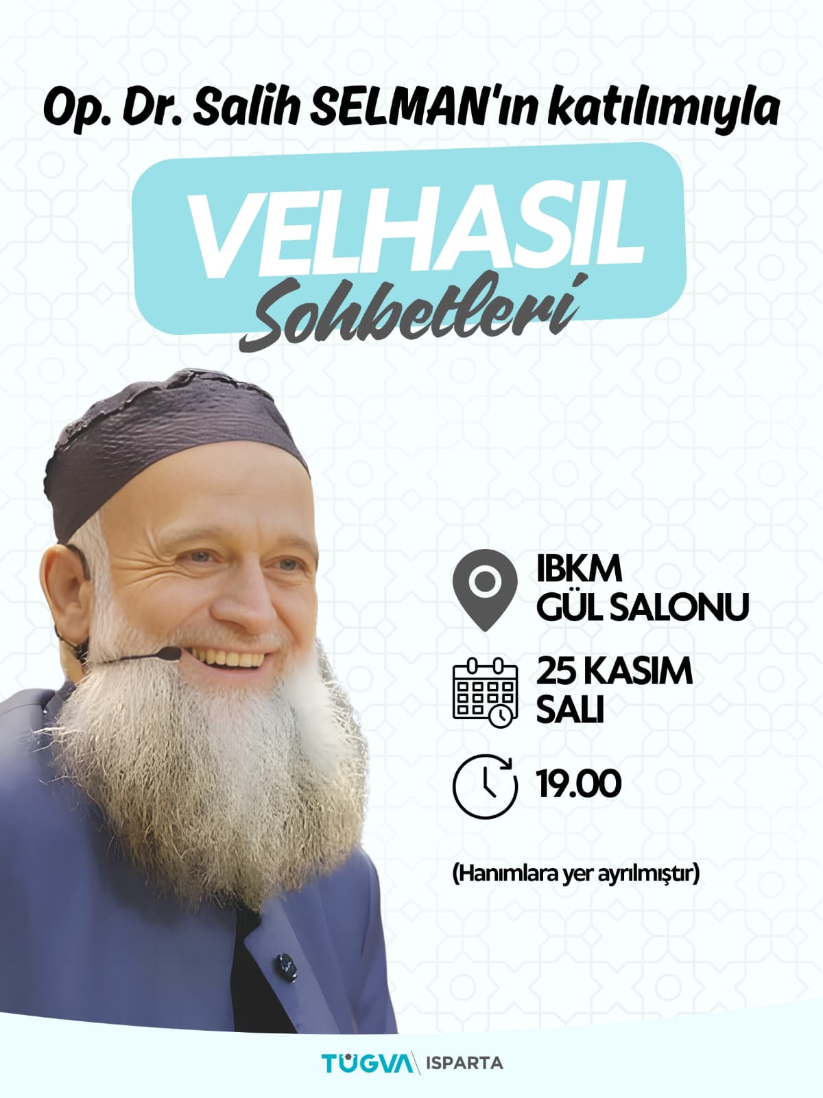 Op. Dr. Salih Selman Isparta'ya Geliyor! (1)