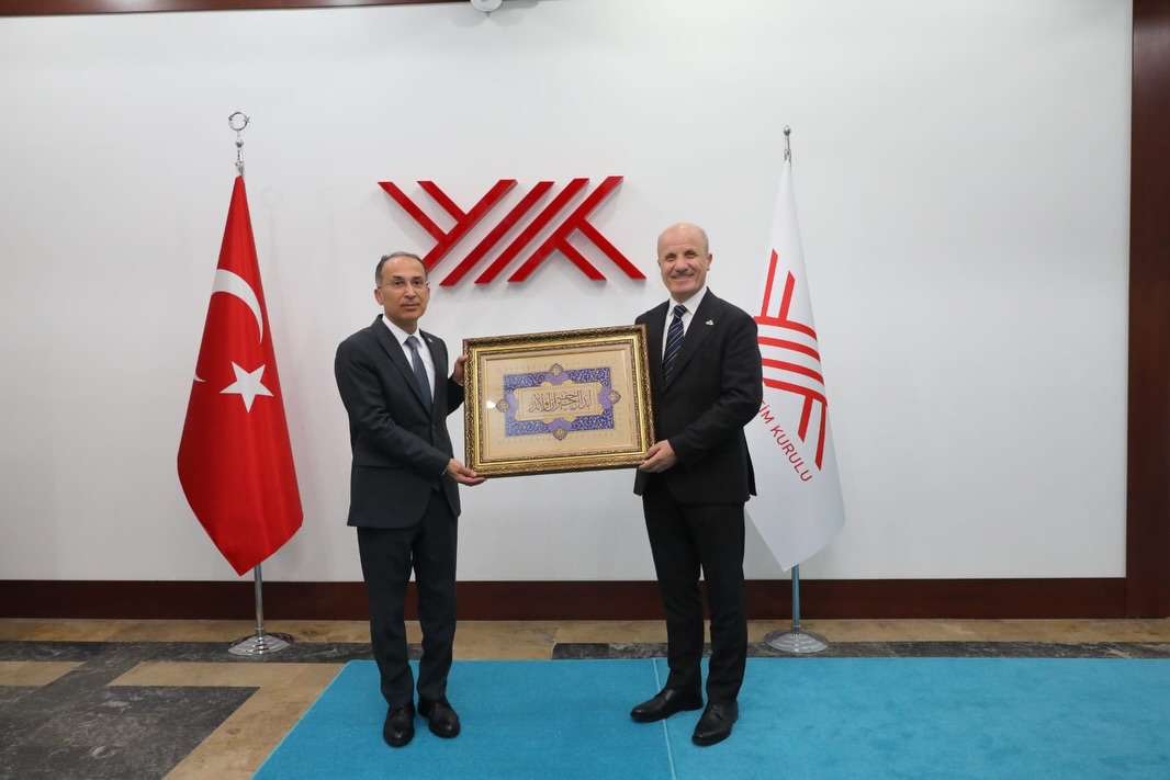 Sdü Heyeti Yök Başkanı Prof. Dr. Erol Özvar’ı Ziyaret Etti (8)