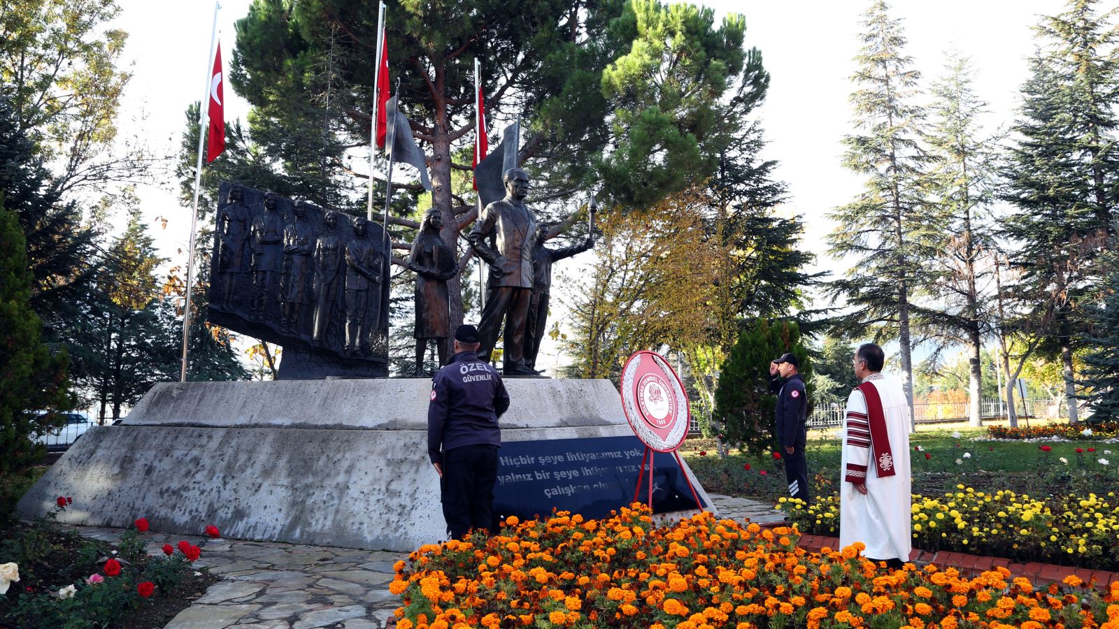 Sdü’de Atatürk, Vefatının 87’Nci Yıl Dönümünde Anıldı (2)