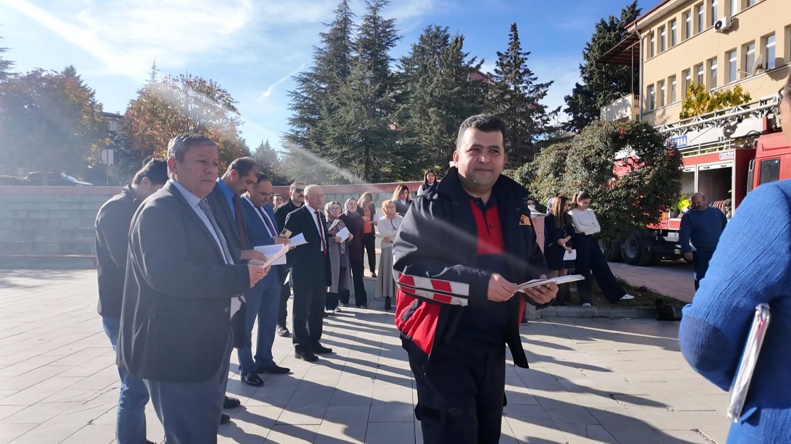 Uluborlu’da Yangın Eğitimi Ve Tatbikatı Gerçekleştirildi (2)