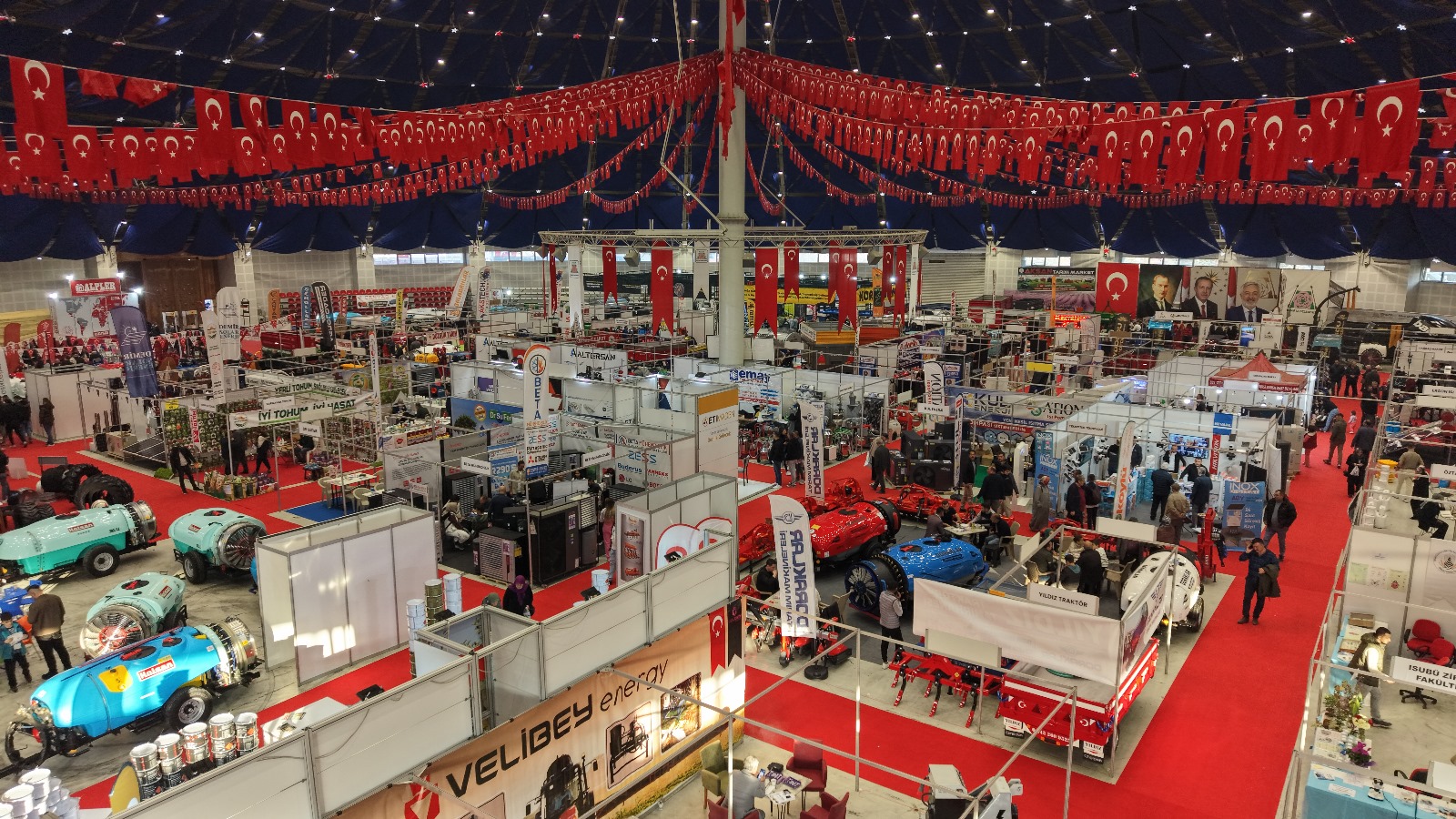 Tarım ve Hayvancılık Fuarı’nın üçüncü gününde yoğun ilgi