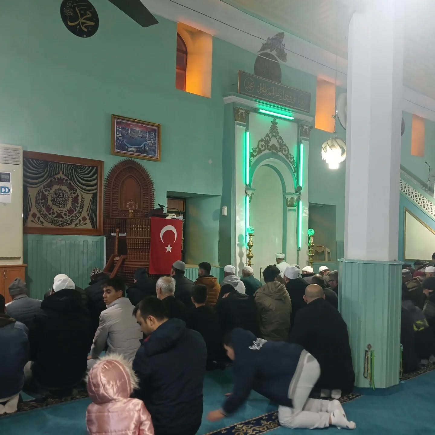 Yalvaç’ta Sabah Namazı Buluşmasına Yoğun Ilgi (3)