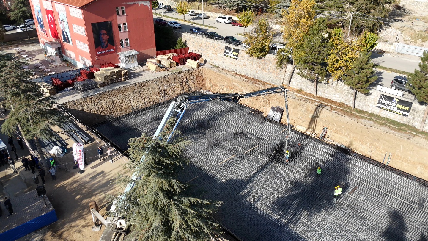 Yalvaç’ta Sinan Yürük İlkokulu’nun Temeli Atıldı (2)