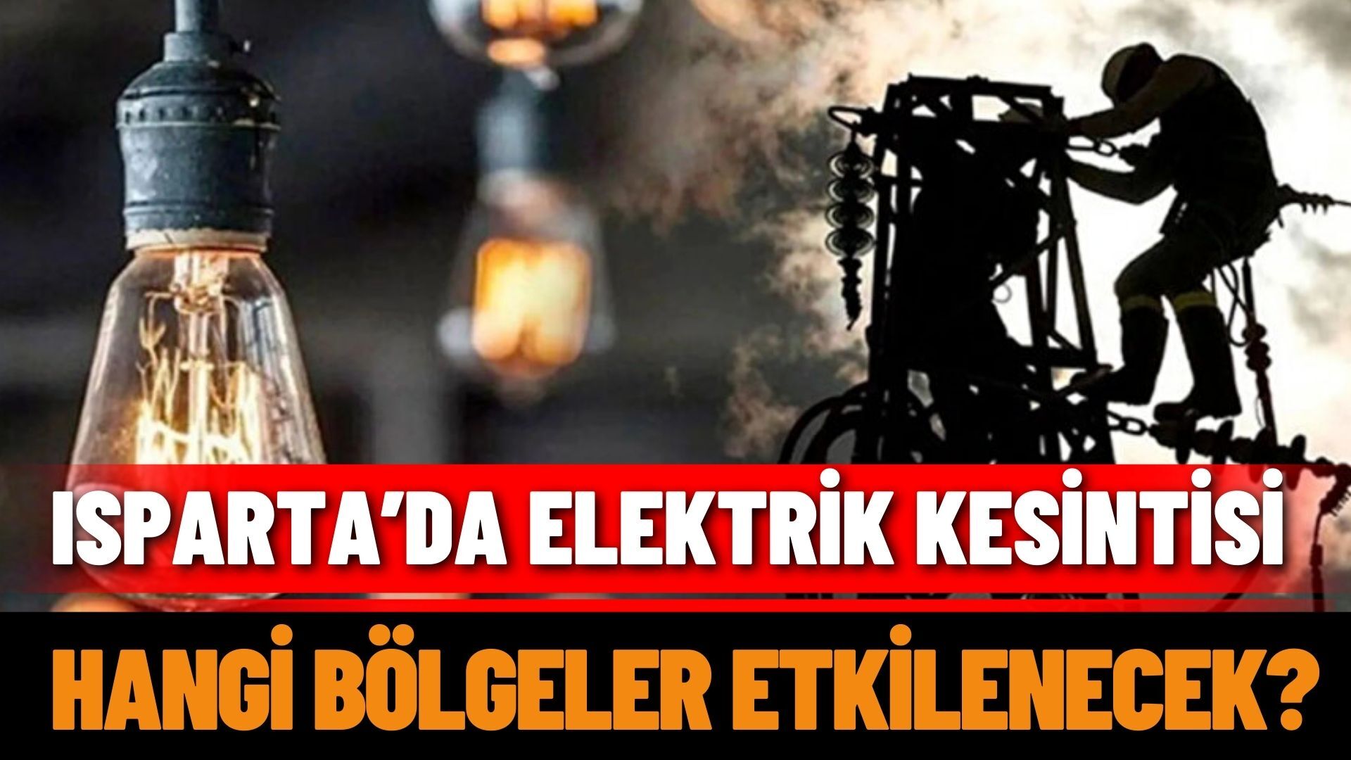 Isparta’da 23 Haziran’da Planlı Elektrik Kesintisi