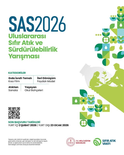“2026 Uluslararası Sıfır Atık Ve Sürdürülebilirlik Yarışması” Başvuruları Başladı (1)-1