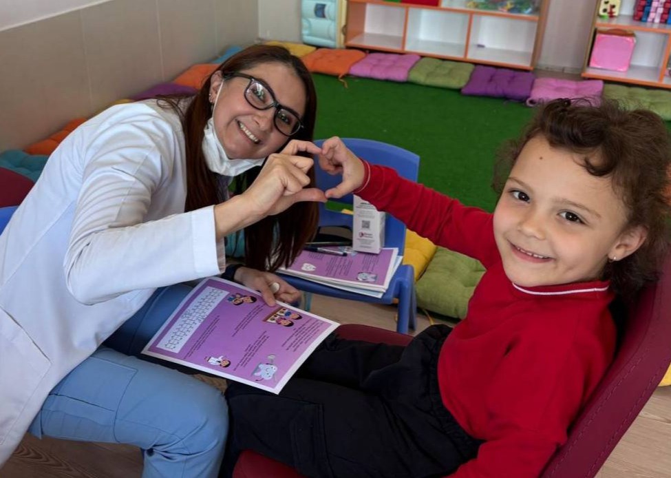 Afsü’den Anaokulu Öğrencilerine Sağlık Taraması 3