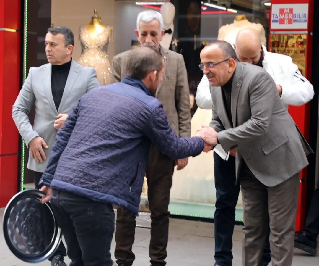 Başkan Tural Esnaf Ziyaretlerine Devam Ediyor (1)