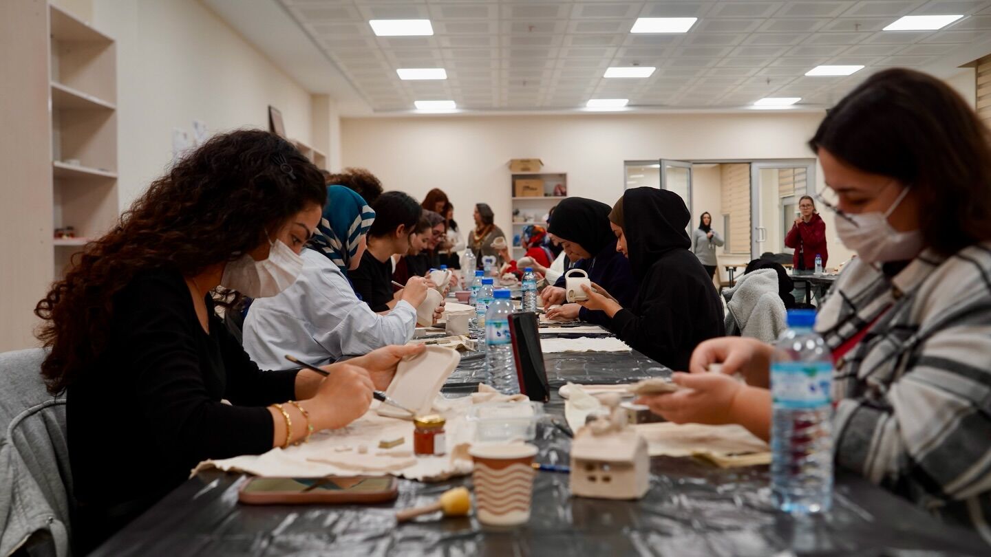 Gençler Final Öncesi Atölyede Nefes Aldı 1