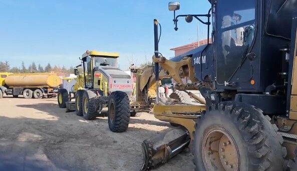İl Özel İdaresi’nden Hastanede Asfalt Çalışması (4)