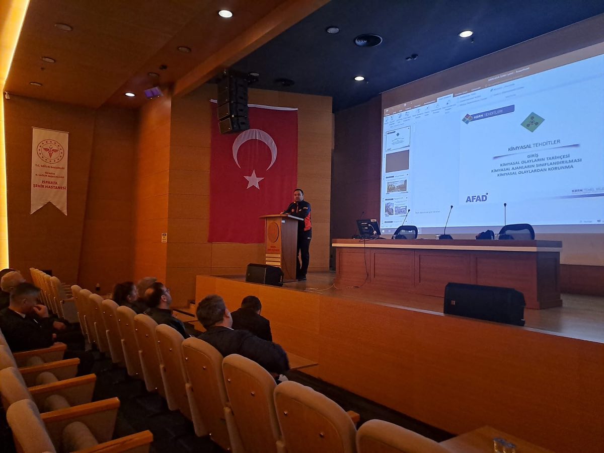 Isparta’da Afet Bilinci Artıyor, Afad’ Dan Sağlıkçılara Ve Uzmanlara Eğitim (1)