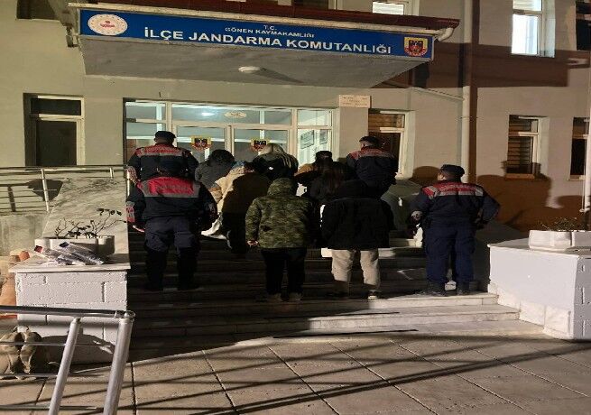Isparta’da Düzensiz Göç Operasyonu 1