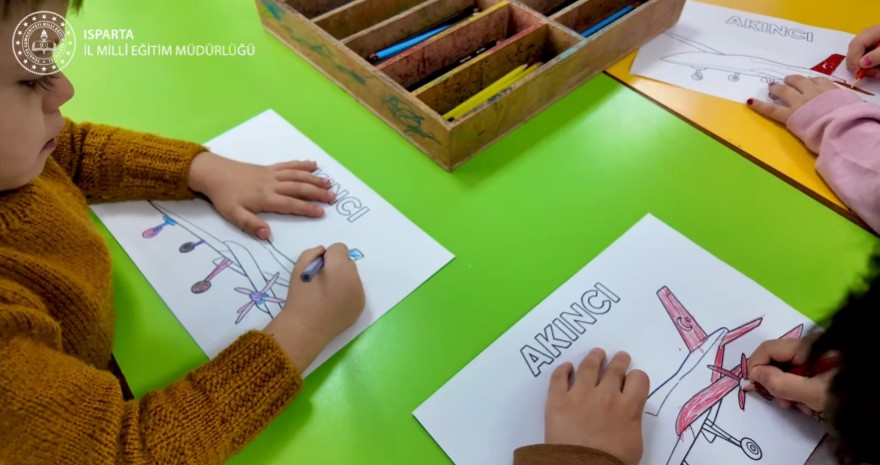 Isparta’da Minik Öğrencilere Milli Teknoloji Eğitimi