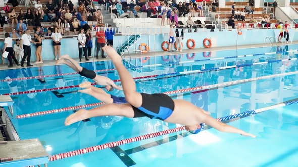 Isparta’da Okul Sporları Yüzme Gençler İl Birinciliği Müsabakaları Başladı (6)