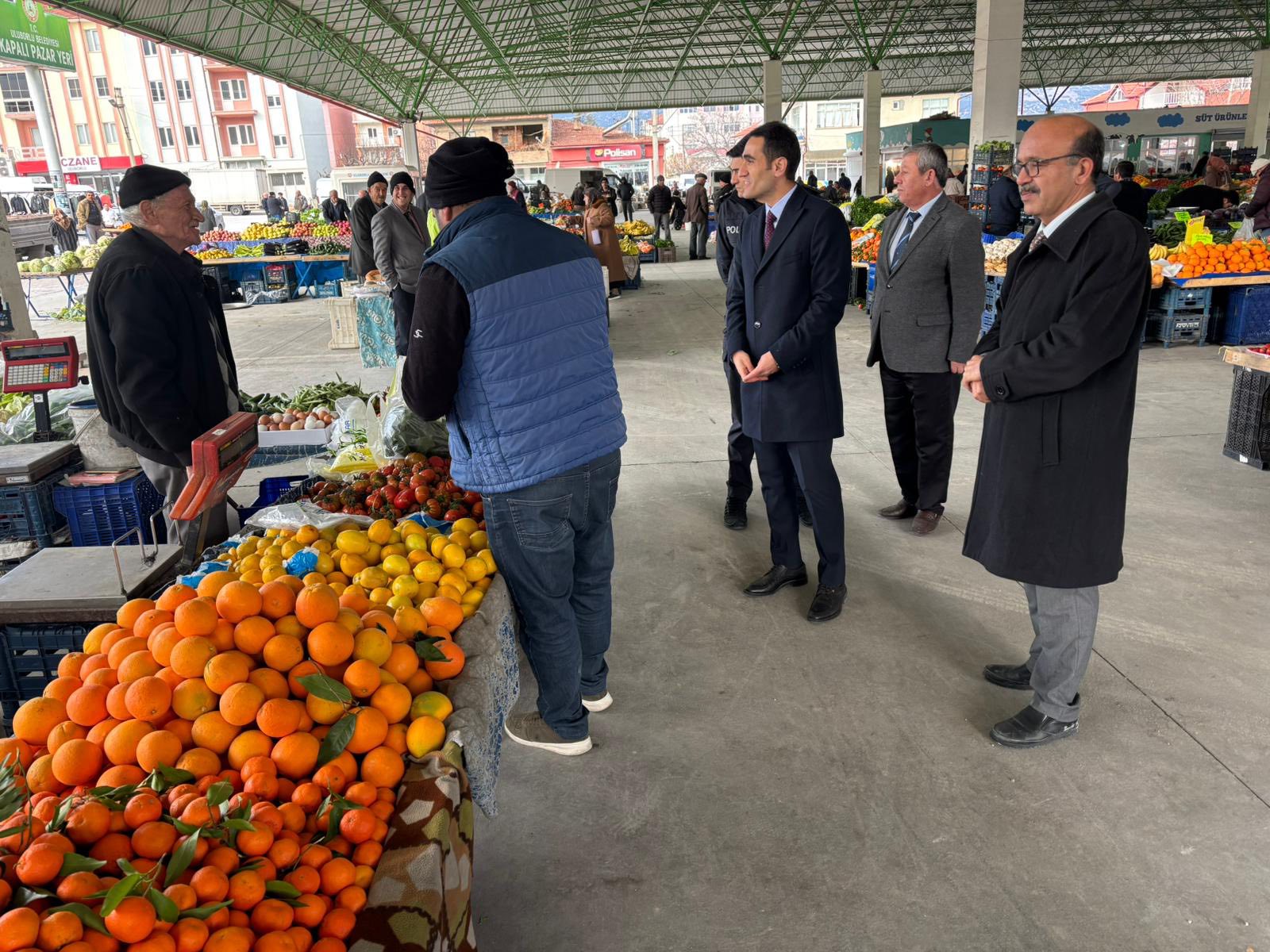 Kaymakam Açıkgözden Pazar Esnafına Ziyaret (2)