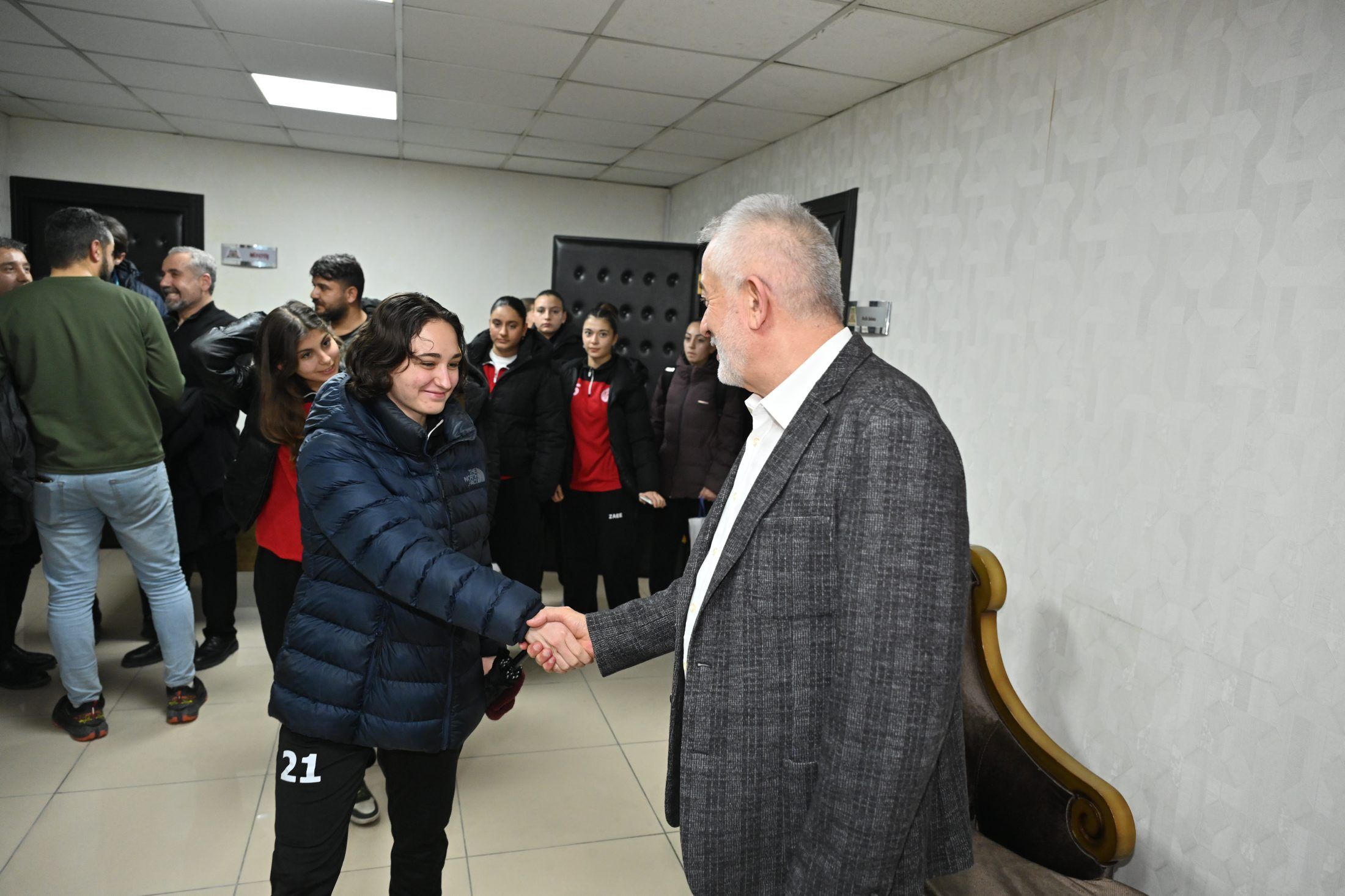 Amator Spor Kulupleri Baskana Ziyaret Ziyaret (2)