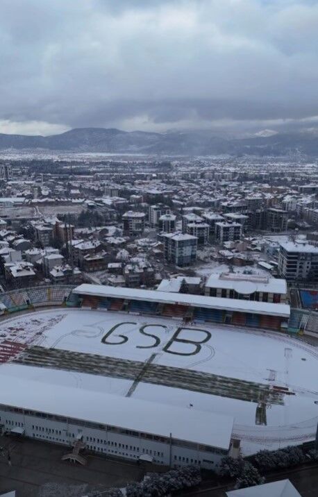 Gsb Isparta’dan Kar Üstünde Anlamlı Mesaj (2)