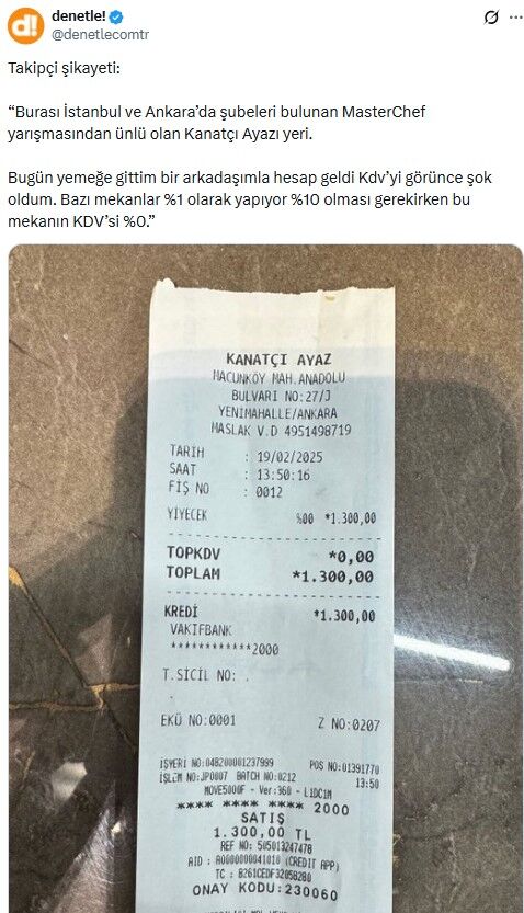 Kanatci Ayaz Kdv