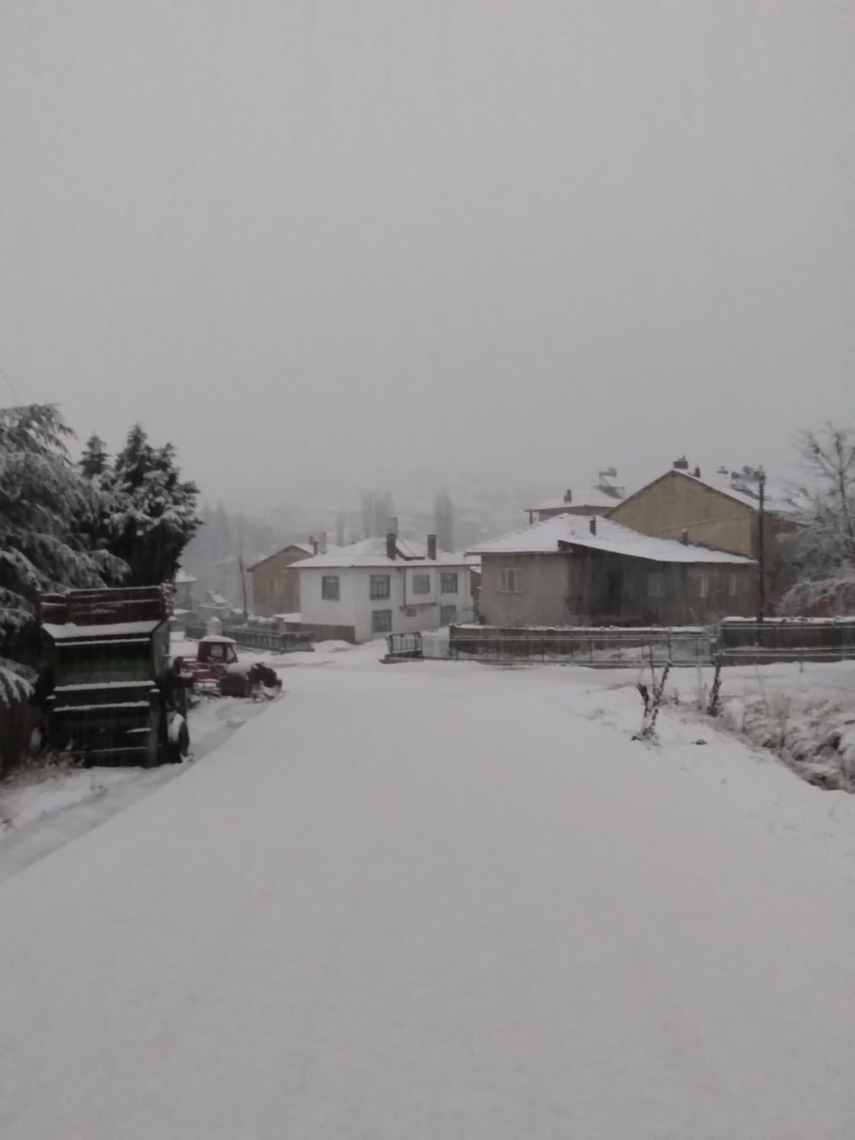 Kar Yagisi Etkili Oldu Sarkikaraagac (6)
