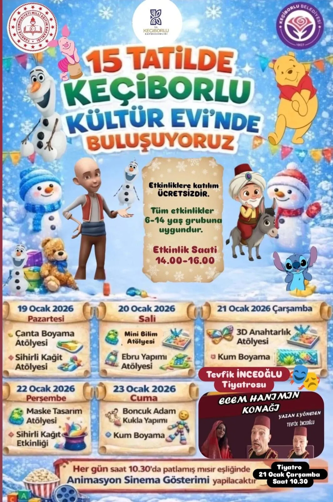 Keçiborlu’da 15 Tatile Anlamlı Etkinlik Programı (3)