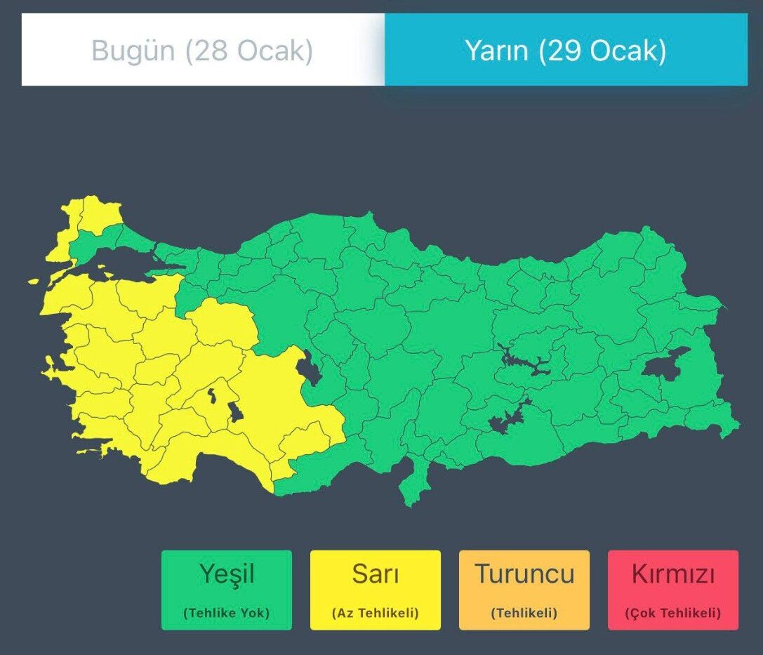 Meteoroloji Uyarısı