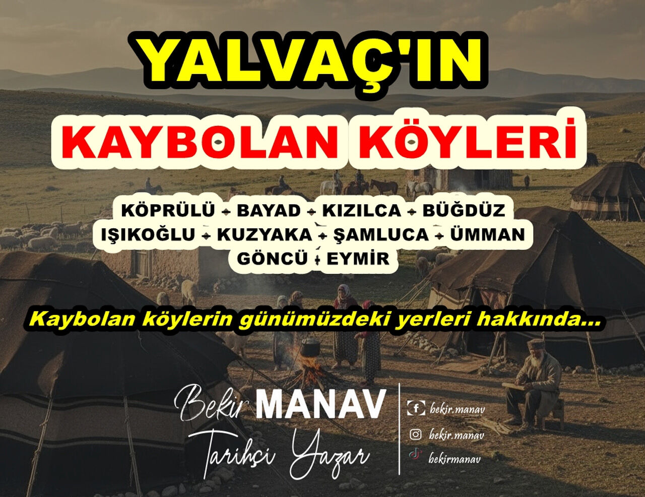 Yalvacin Kaybolan Koyleri Gorseli