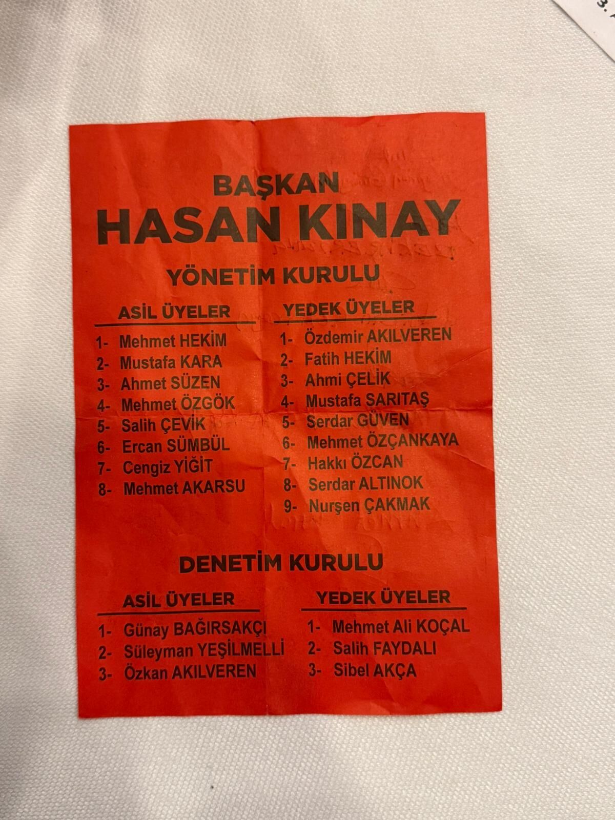 Yönetim Listeleri Belli Oldu 2
