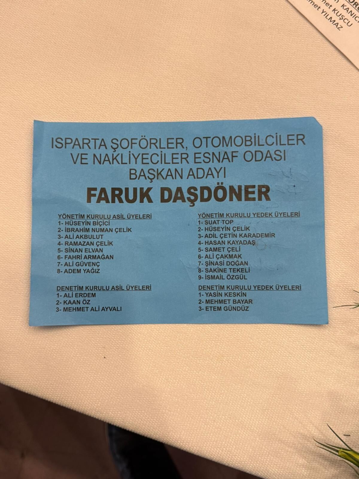 Yönetim Listeleri Belli Oldu