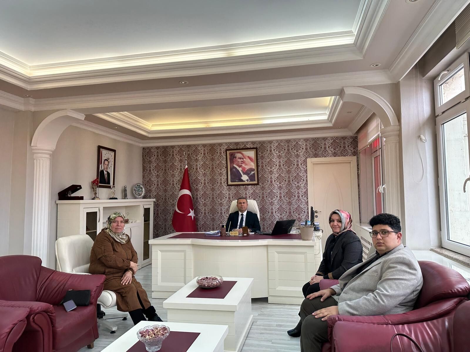 Ak Parti Isparta Teşkilatından Kaymakam Çimşit’e Ziyaret (2)