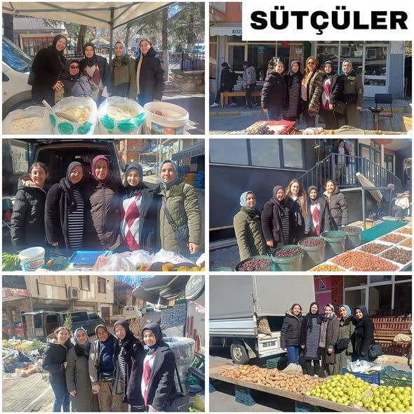 Ak Parti Kadın Kolları Esnaf Ziyaretlerini Sürdürdü