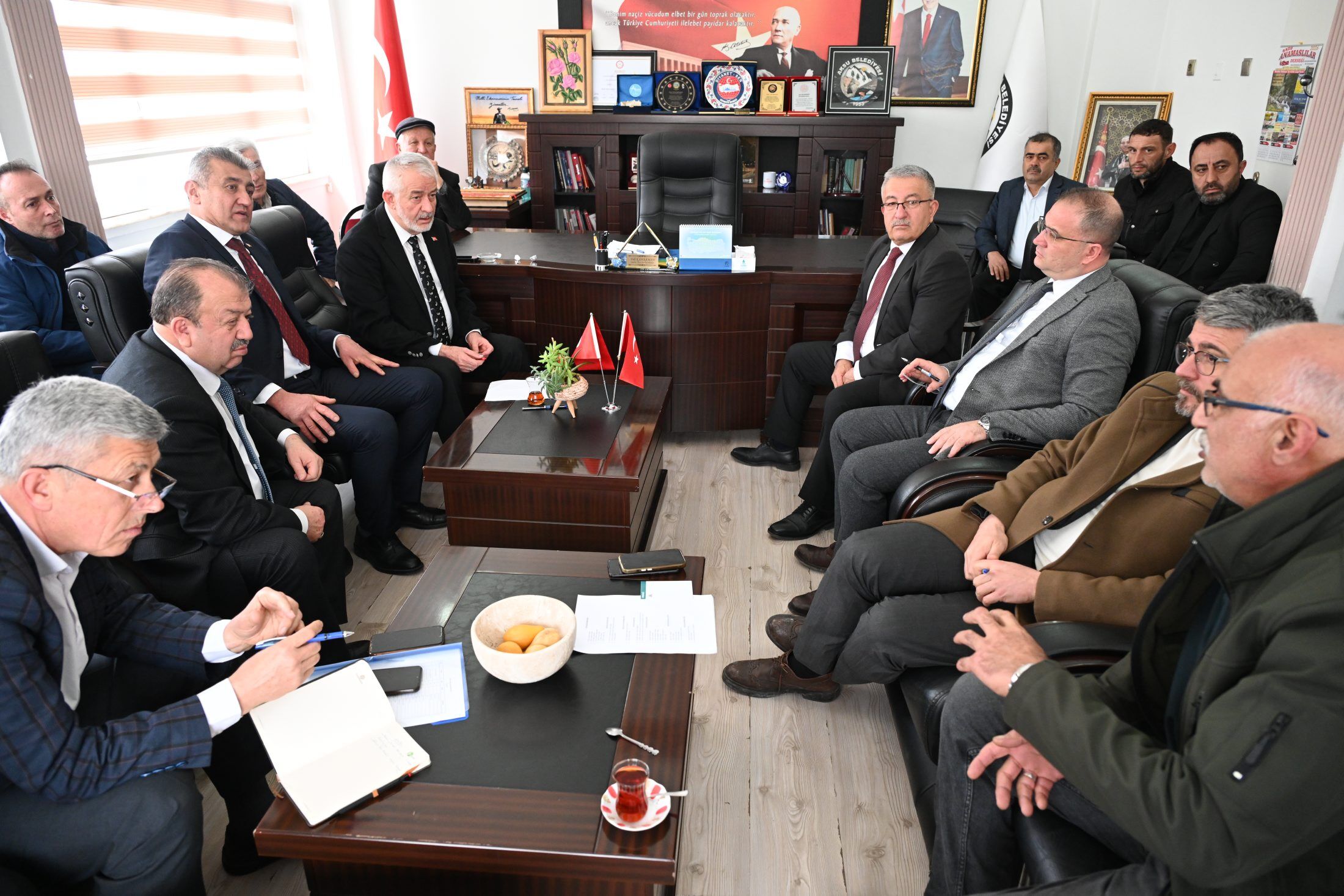 Baskan Aksu Muhtarlar Toplantisi (2)