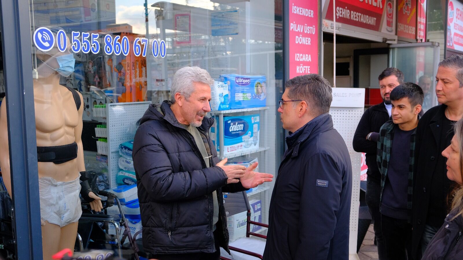 Chp Esnaf Zi̇yareti̇ne Devam Edi̇yor (3)