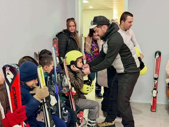 Davraz’da Minikler Kayak Heyecanı Yaşadı 1