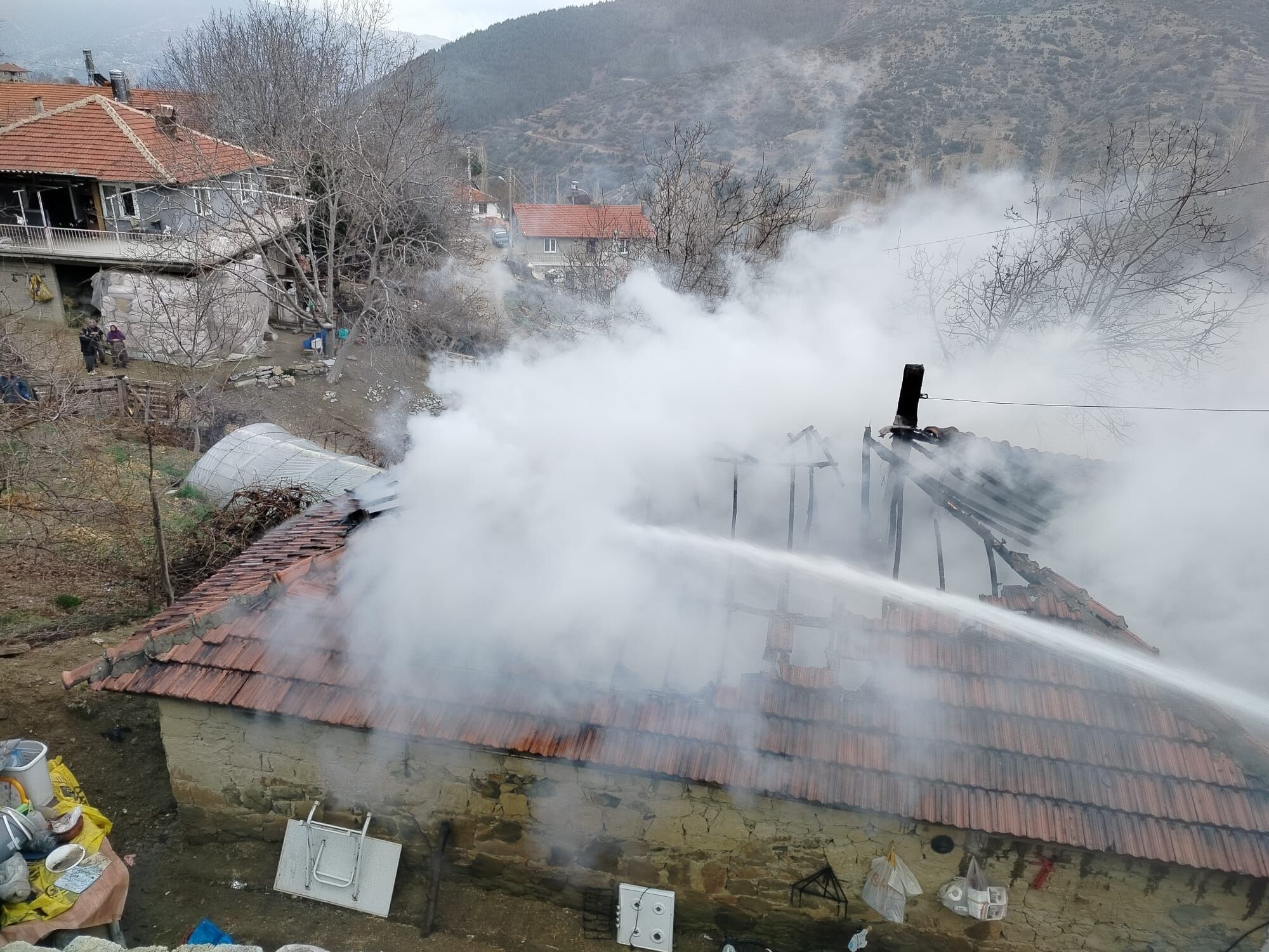 Direkli Köyü Yangın 2