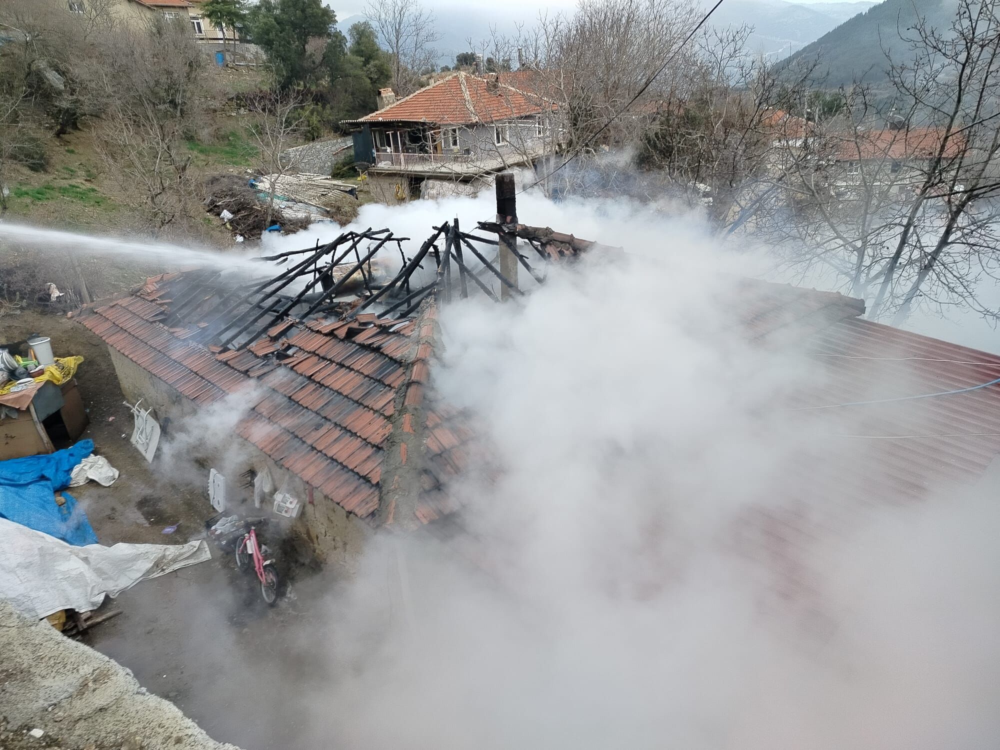 Direkli Köyü Yangın 3