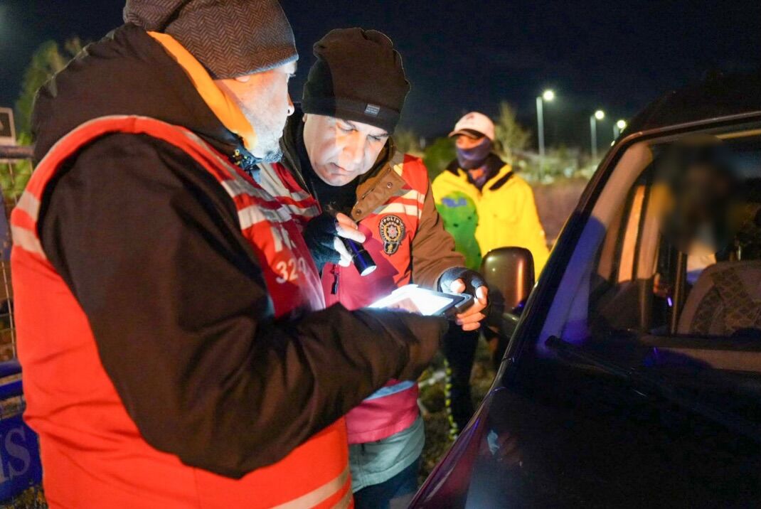 Isparta’da 5 Kavşakta Şok Denetim (2)