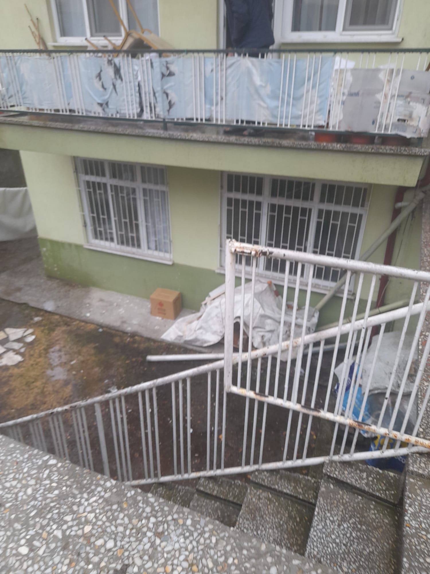 Isparta’da Çamaşır Makinesinden Yangın Çıktı (2)