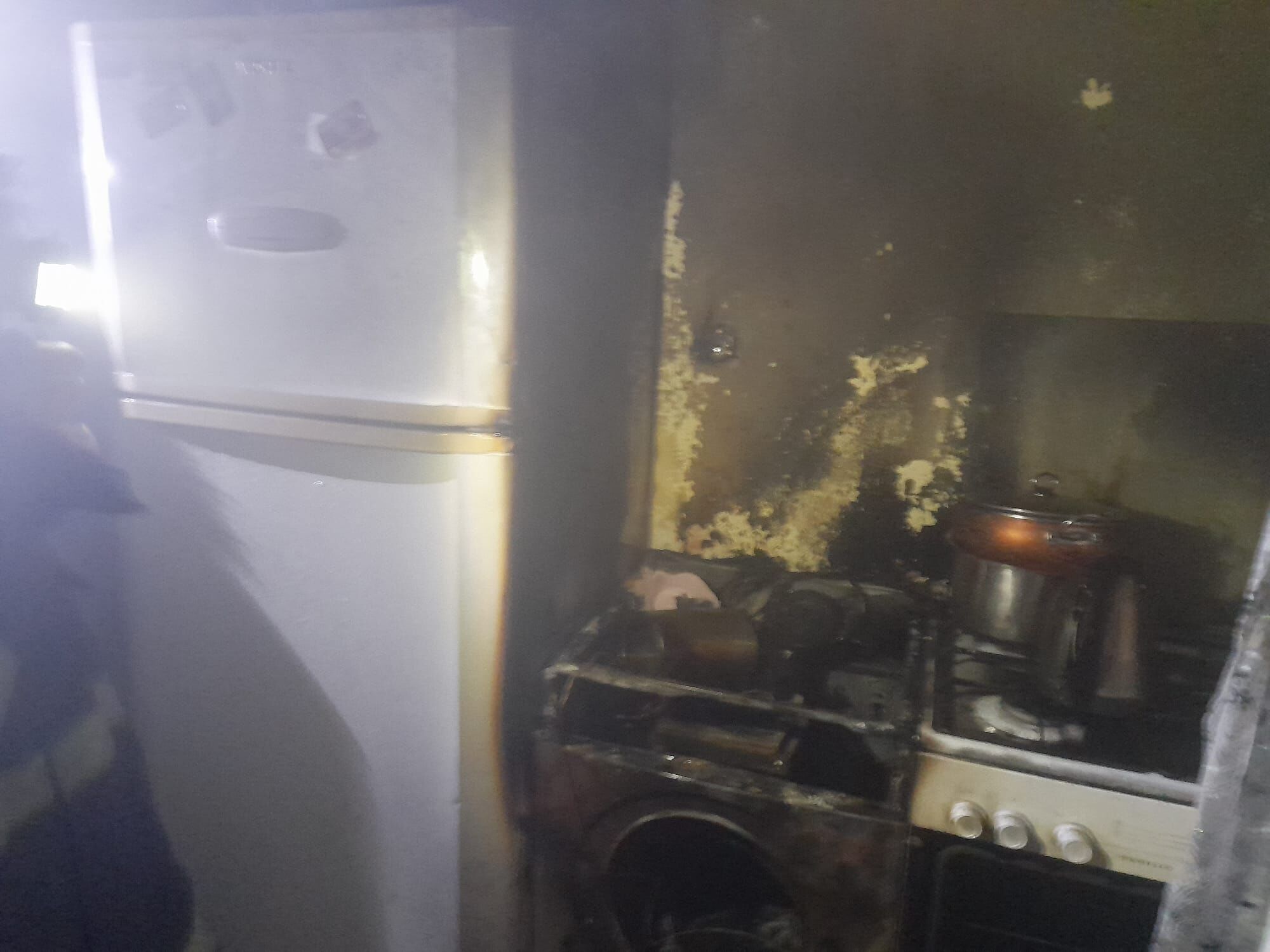 Isparta’da Çamaşır Makinesinden Yangın Çıktı (4)