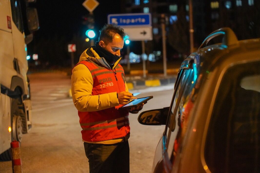 Isparta’da Kent Genelinde Güvenlik Denetimi (3)