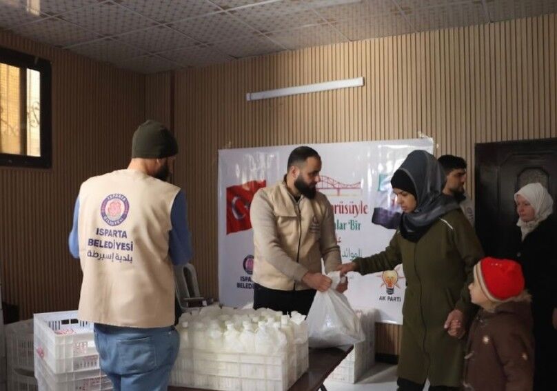 Isparta’dan Suriye’ye Dayanışma Mesajı 1