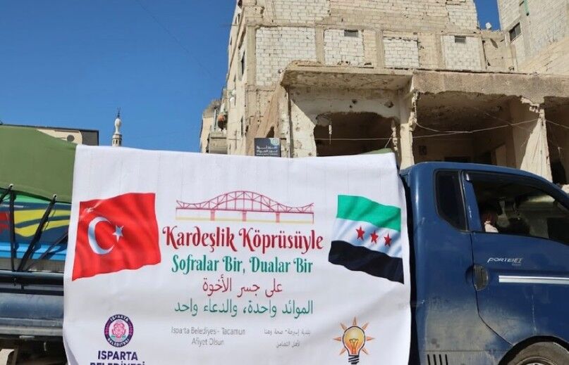 Isparta’dan Suriye’ye Dayanışma Mesajı 3