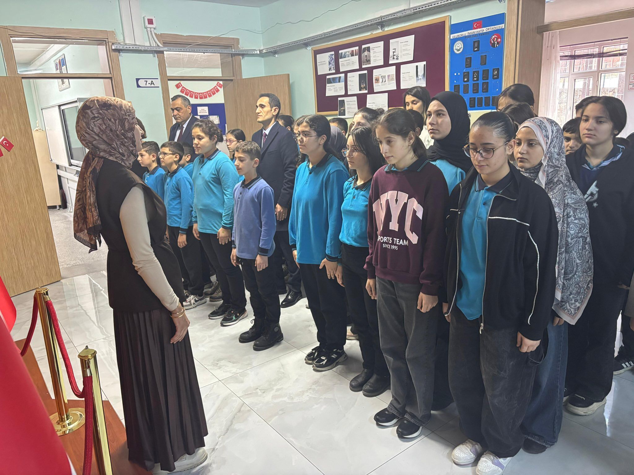 Kaymakam Açıkgöz’den İmam Hatip Ortaokuluna Ziyaret (4)