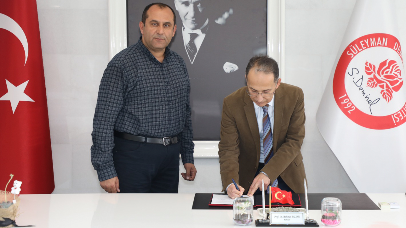 Sdü Halk Bankası Maaş Protokolü İmzaladı (3)