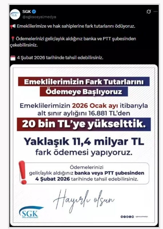 Sgk Hesaplarinizi Kontrol Edin