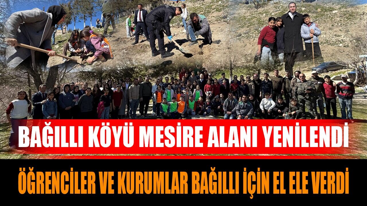 Bağıllı Köyü Mesire Alanı Yenilendi 2