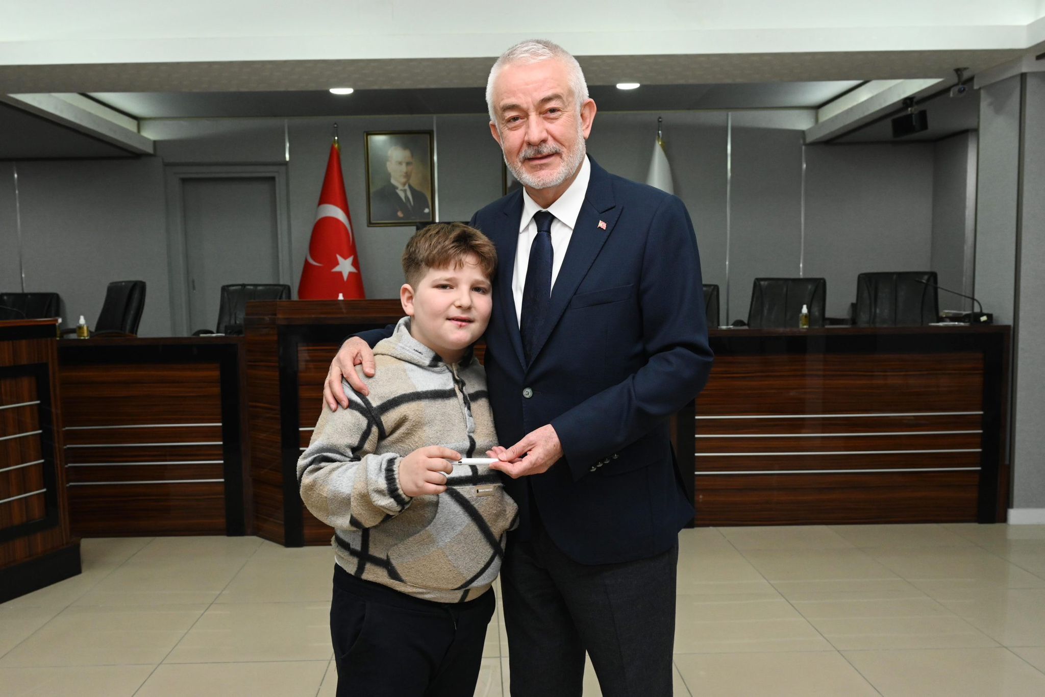 Başkan Başdeğirmen Meclis Salonunu Miniklere Açtı 1