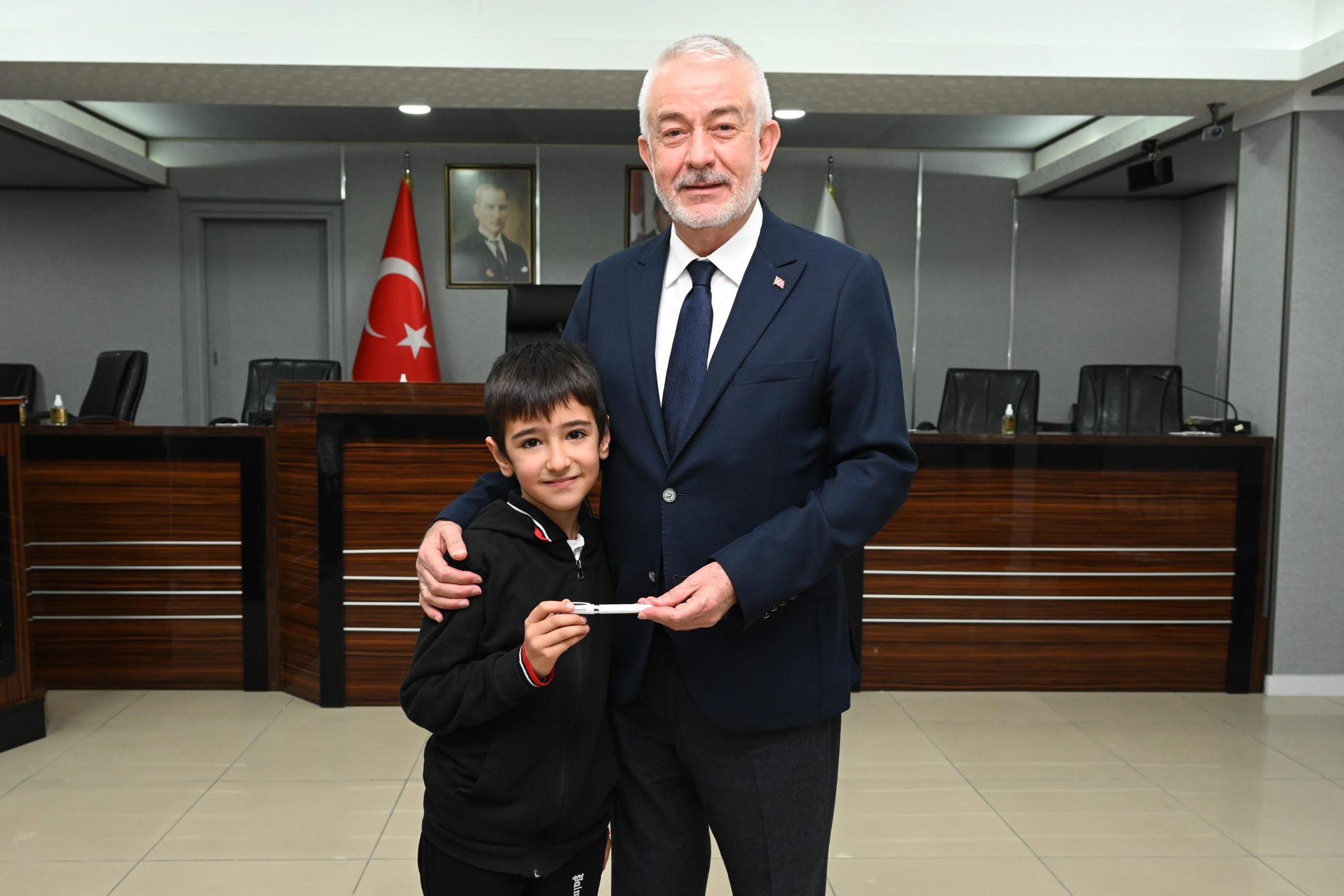 Başkan Başdeğirmen Meclis Salonunu Miniklere Açtı 3