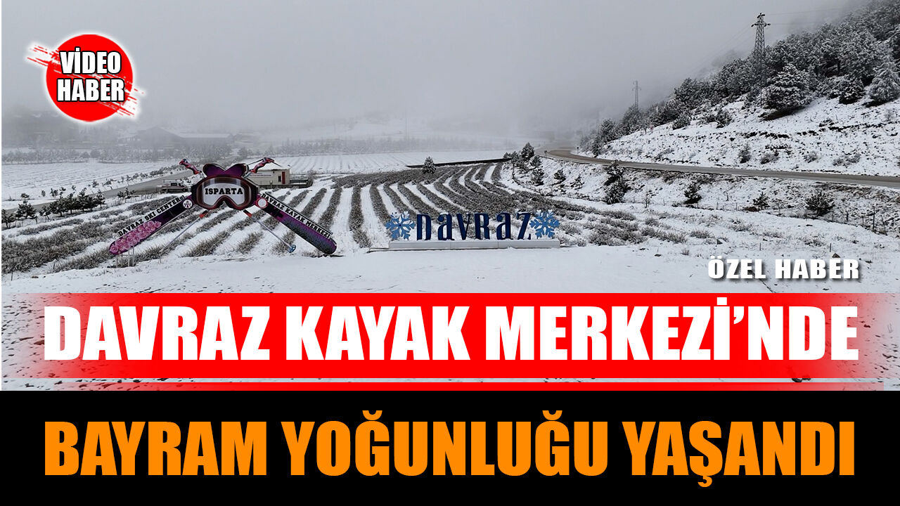 Davraz Kayak Merkezi Bayramda 10 Bin Ziyaretçi Ağırladı (1)