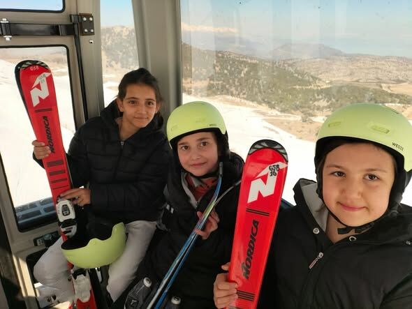 Eğirdirli Çocuklar Davraz’da Kayakla Tanıştı 3