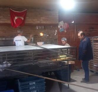 Gelendost’ta Fırınlara Denetim Devam Ediyor