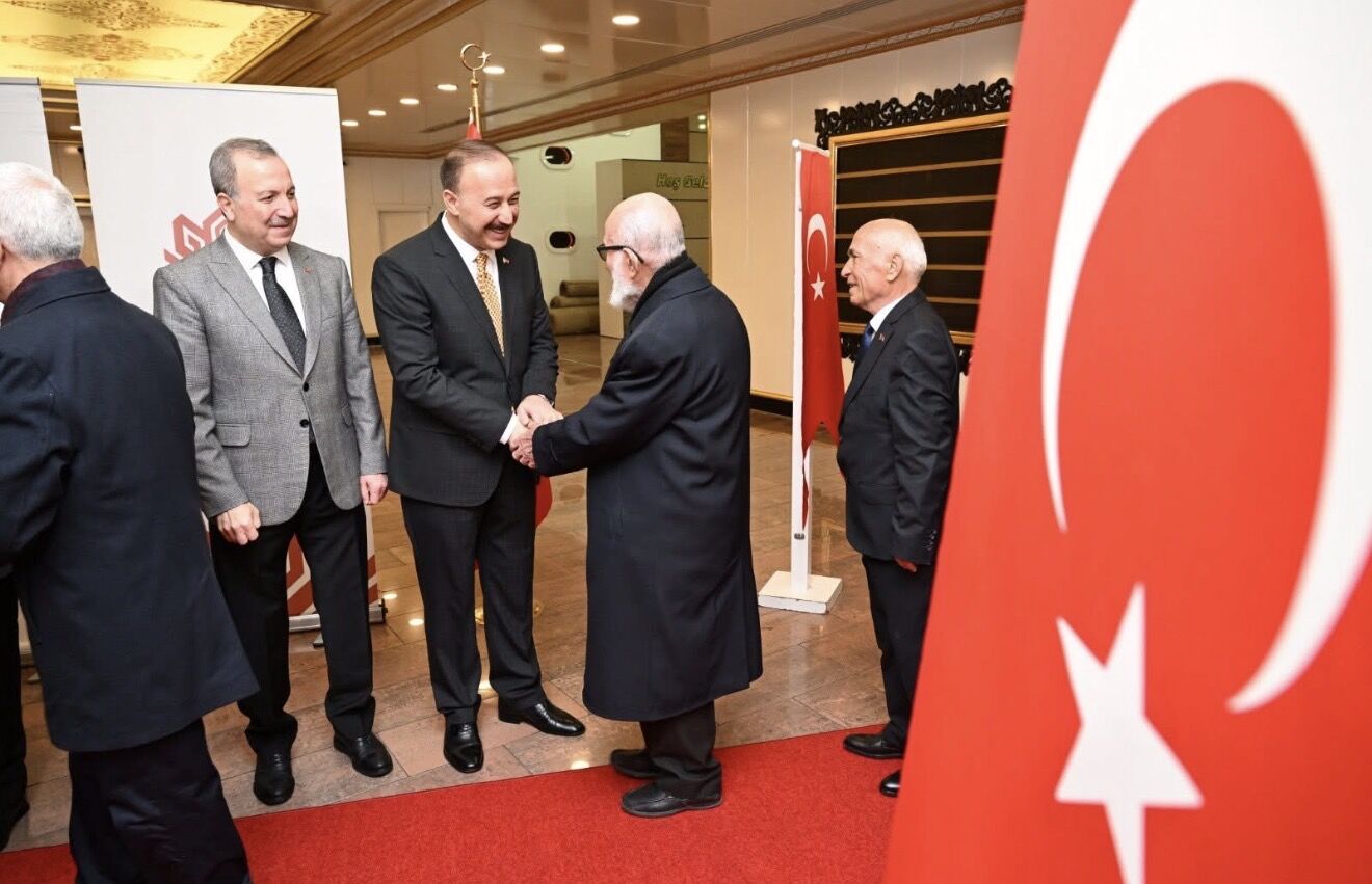 Isparta valisi bayramlaşma